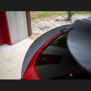 Alfa Romeo Stelvio Rear Spoiler - Carbon Fiber - Mid Spoiler